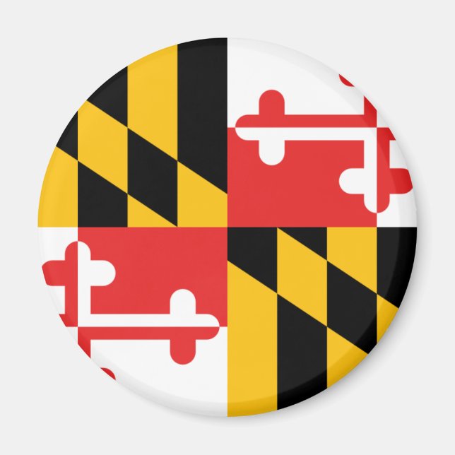 Maryland Flag Magnet (Front)