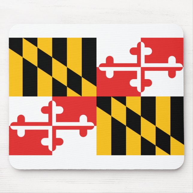Maryland Flag Mouse Mat (Front)