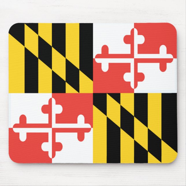 Maryland Flag Mousepad (Front)