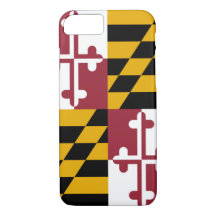 Maryland flag phone case