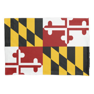 Maryland flag pillowcase