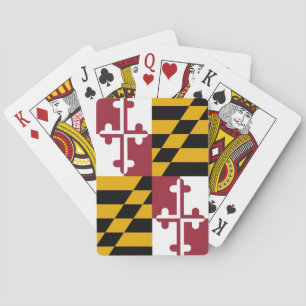 Maryland Flag Playing Cards