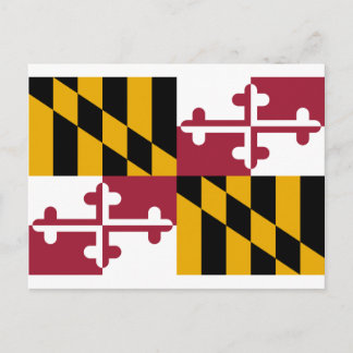 Maryland Flag Postcard