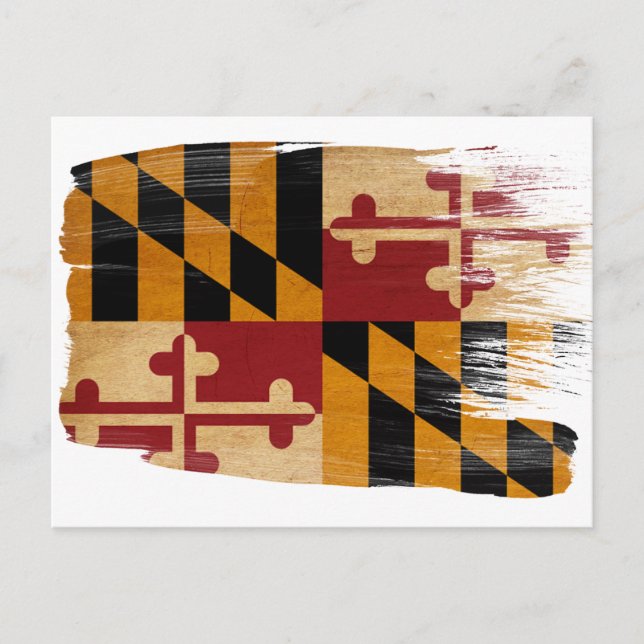 Maryland Flag Postcards (Front)