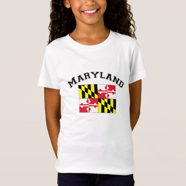 Maryland Flag T-Shirt (Front)