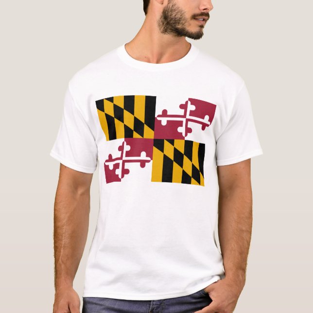 Maryland Flag T-Shirt (Front)