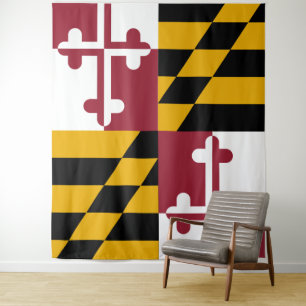 Maryland Flag Tapestry