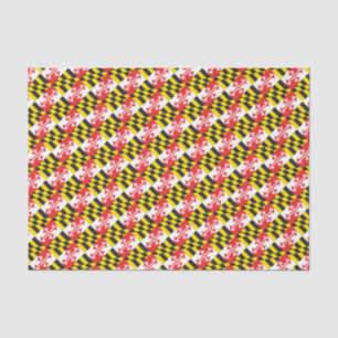 Maryland Flag Tissue Paper