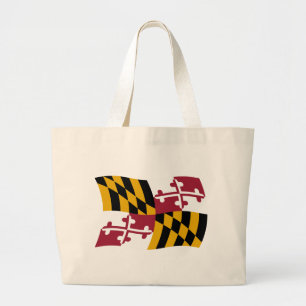 Maryland Flag Tote Bag