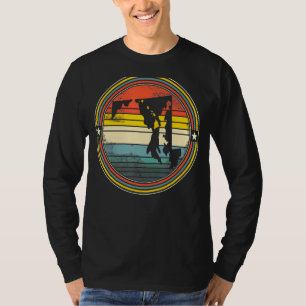 Maryland Hawaii Roots Origine State Map Retro Funn T-Shirt