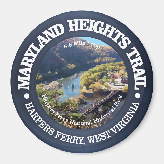 Maryland Heights Trail Magnet (Front)