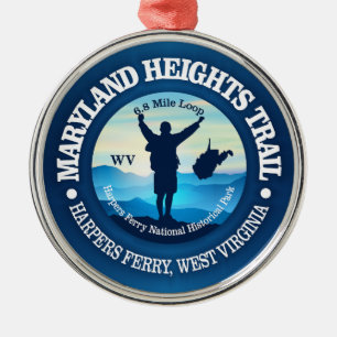 Maryland Heights (V) Metal Tree Decoration