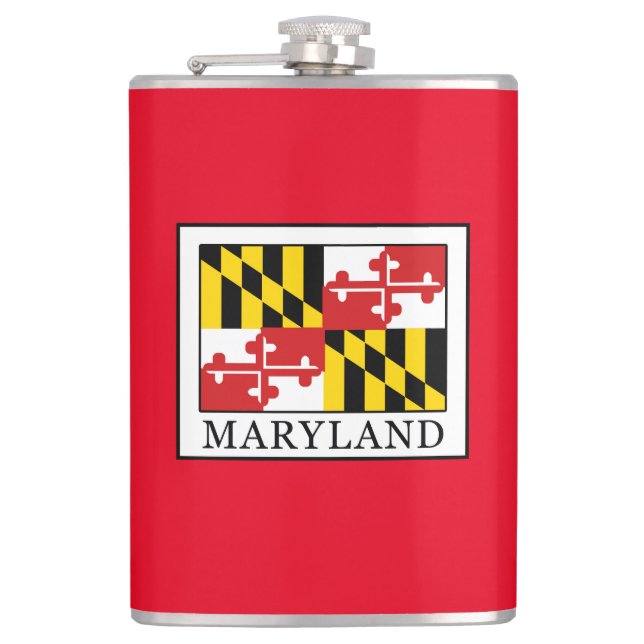 Maryland Hip Flask (Front)