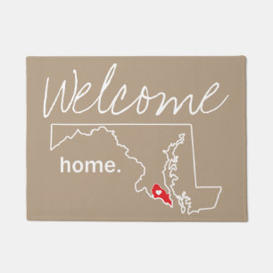 Maryland Home County Door Mat - St. Mary's Co.