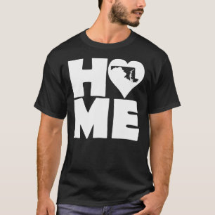 Maryland Home Heart State Tees T-Shirt
