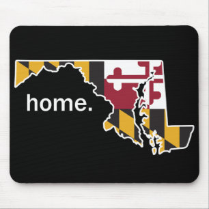 Maryland home state mouse pad