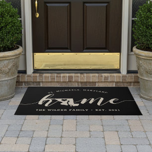 Maryland Home State Personalised Doormat