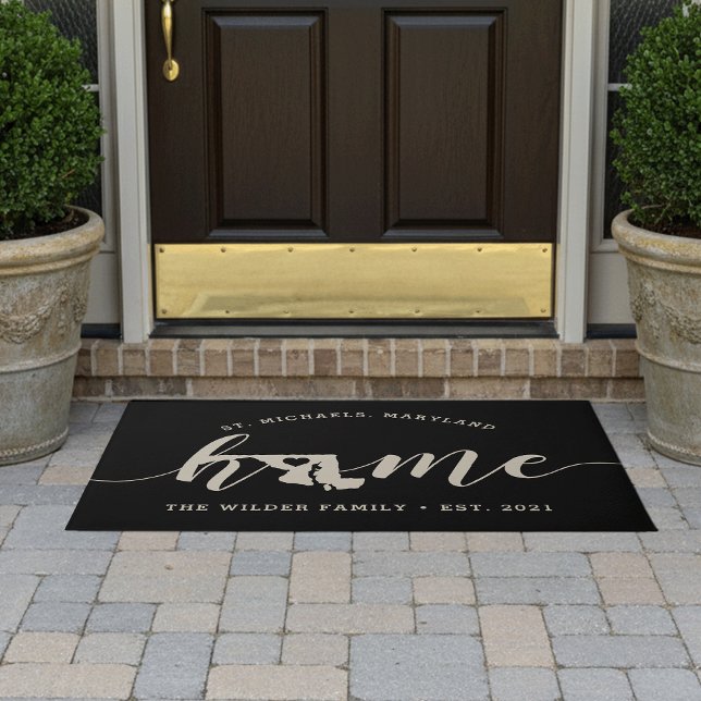 Maryland Home State Personalised Doormat (Creator Uploaded)