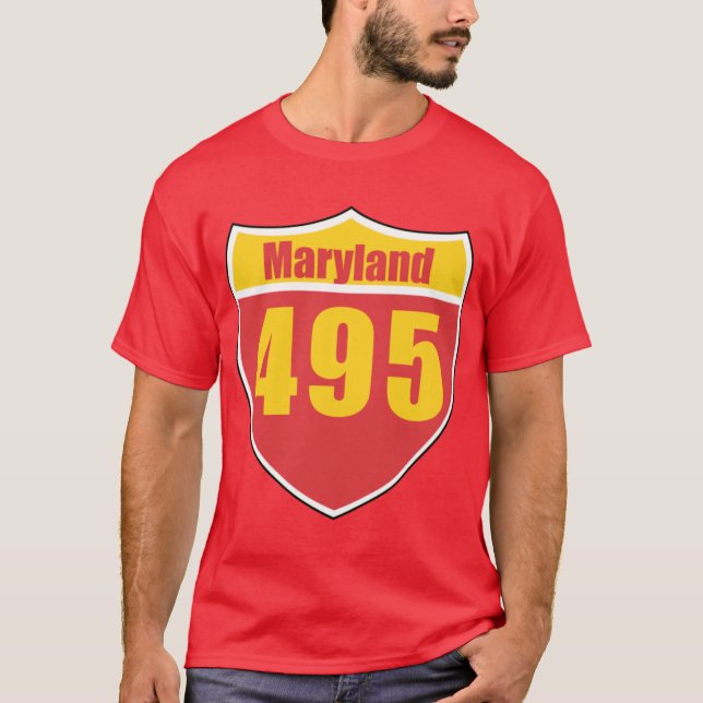 Maryland Interstate Sign T-Shirt (Front)