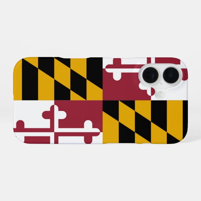 Maryland iPhone 16 Case (Back Horizontal)