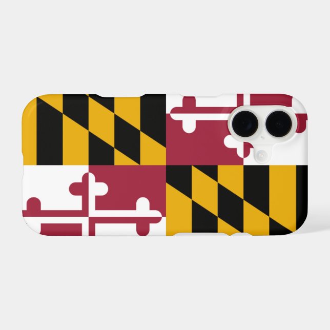 Maryland iPhone Case (Back Horizontal)
