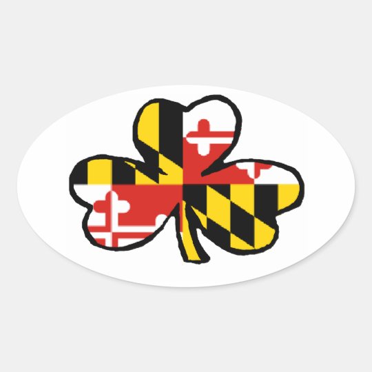 Maryland Irish Sticker