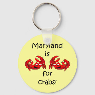 Maryland is for Crabs Key Ring