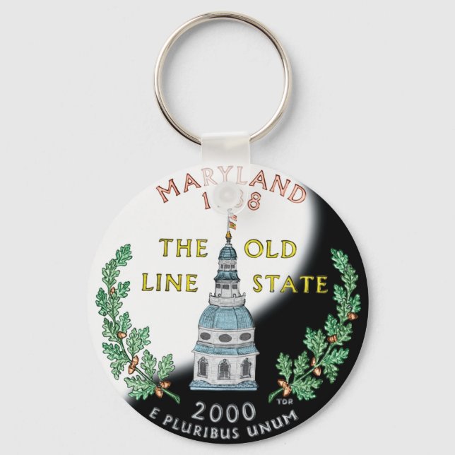 Maryland Keychain (Front)