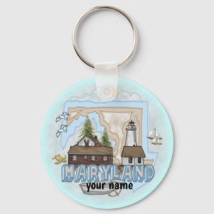 Maryland Lighthouse keychain