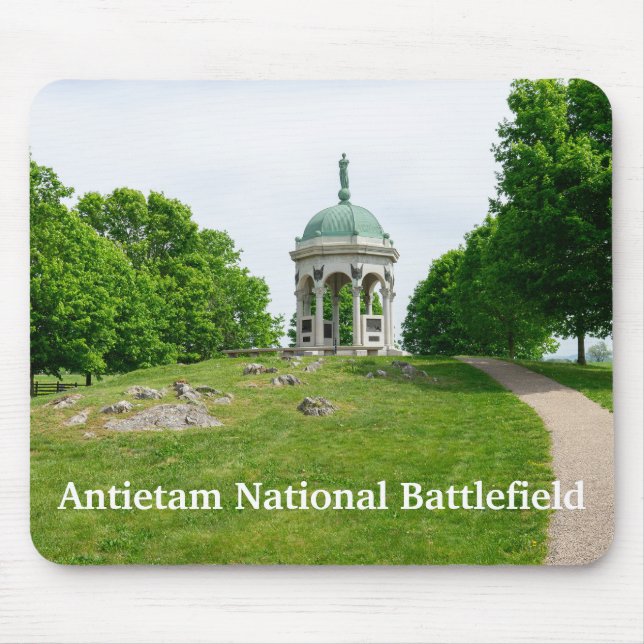 Maryland Monument in Antietam Mouse Mat (Front)