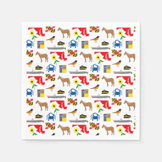 Maryland Napkin (Front)