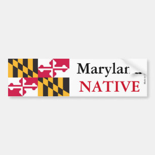 Maryland Native Bumper Sticker