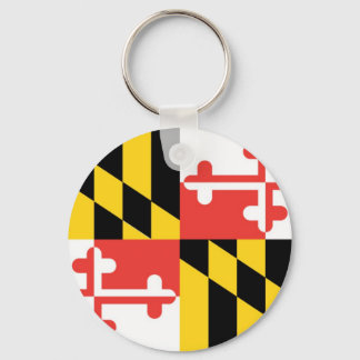 Maryland Official State Flag Key Ring
