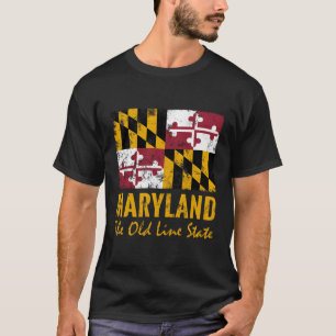 Maryland Old Line State Flag T-Shirt