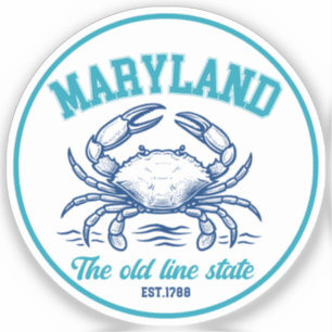 Maryland Old Line State Gift for Nature Lover