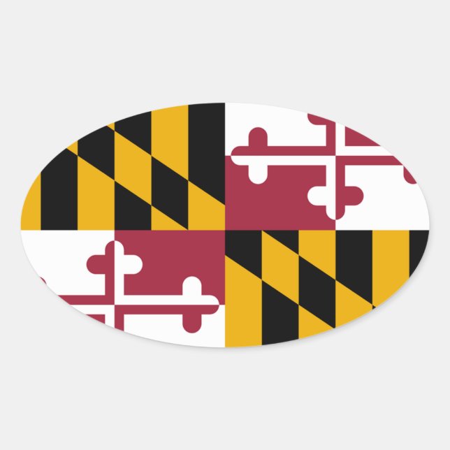 Maryland Oval sticker (Front)
