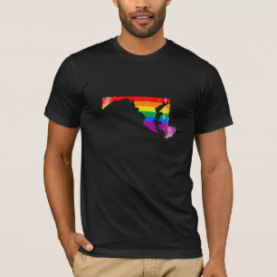 MARYLAND PRIDE - DISTRESSED -.png T-Shirt