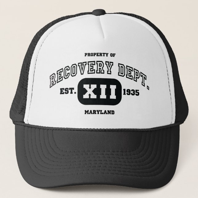 MARYLAND Recovery Trucker Hat (Front)