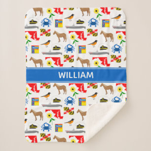 Maryland Sherpa Blanket