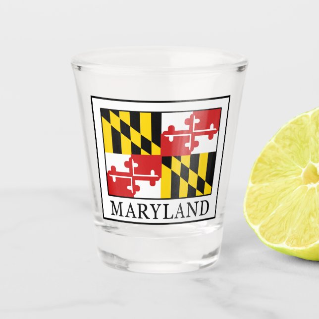 Maryland Shot Glass (Front)