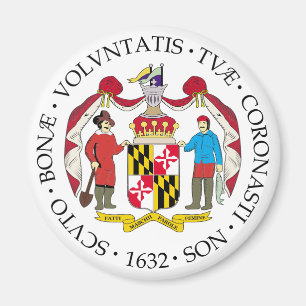 Maryland sign magnet