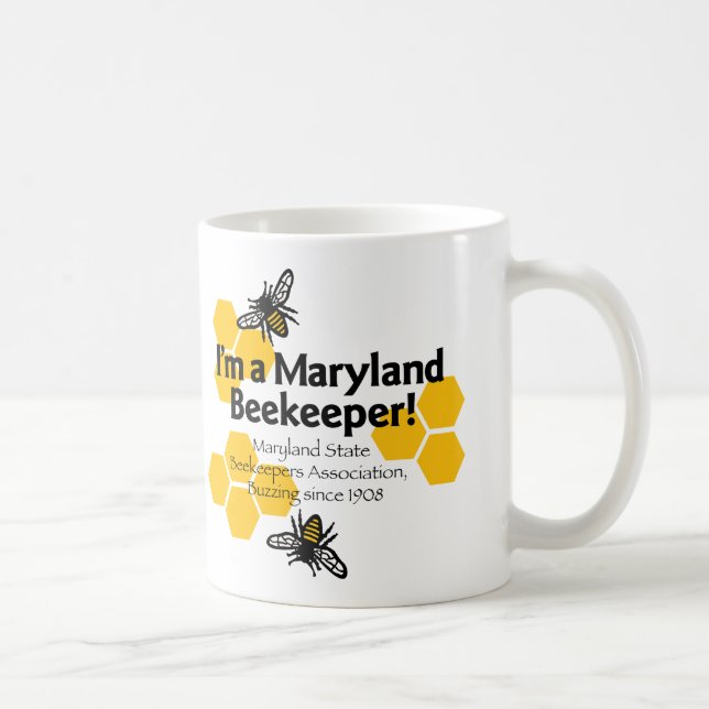 Maryland State Beekeeper Association Mug (Right)