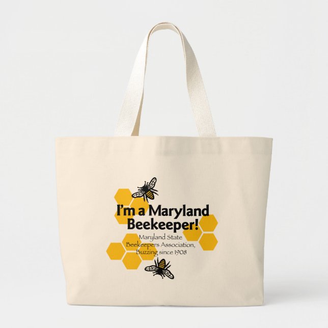 Maryland State Beekeepers Association Tote (Front)