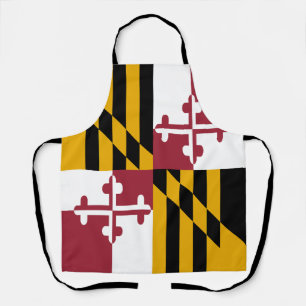 Maryland State Flag Apron