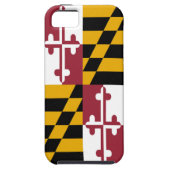 Maryland State Flag Case-Mate iPhone Case (Back)