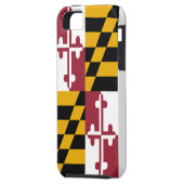 Maryland State Flag Case-Mate iPhone Case (Back Left)