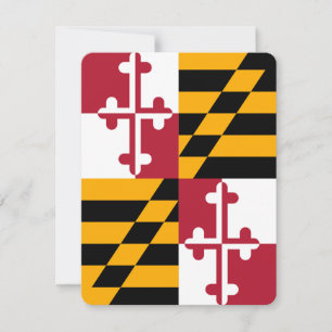 Maryland State Flag Colours Decor