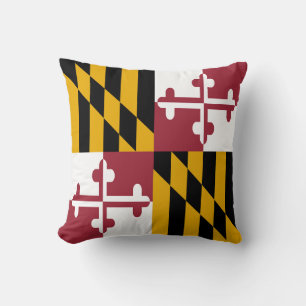 Maryland State Flag Cushion