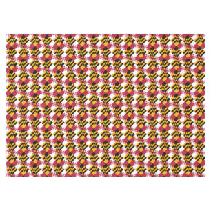 Maryland State Flag Festive Design Tablecloth