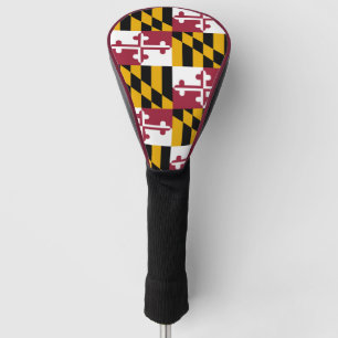 Maryland State Flag Golf Head Cover